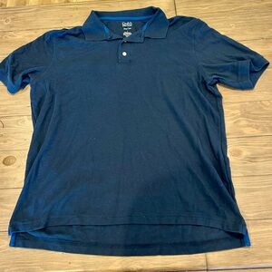 Croft & Barrow Polo shirt, men’s size L, blue, easy care